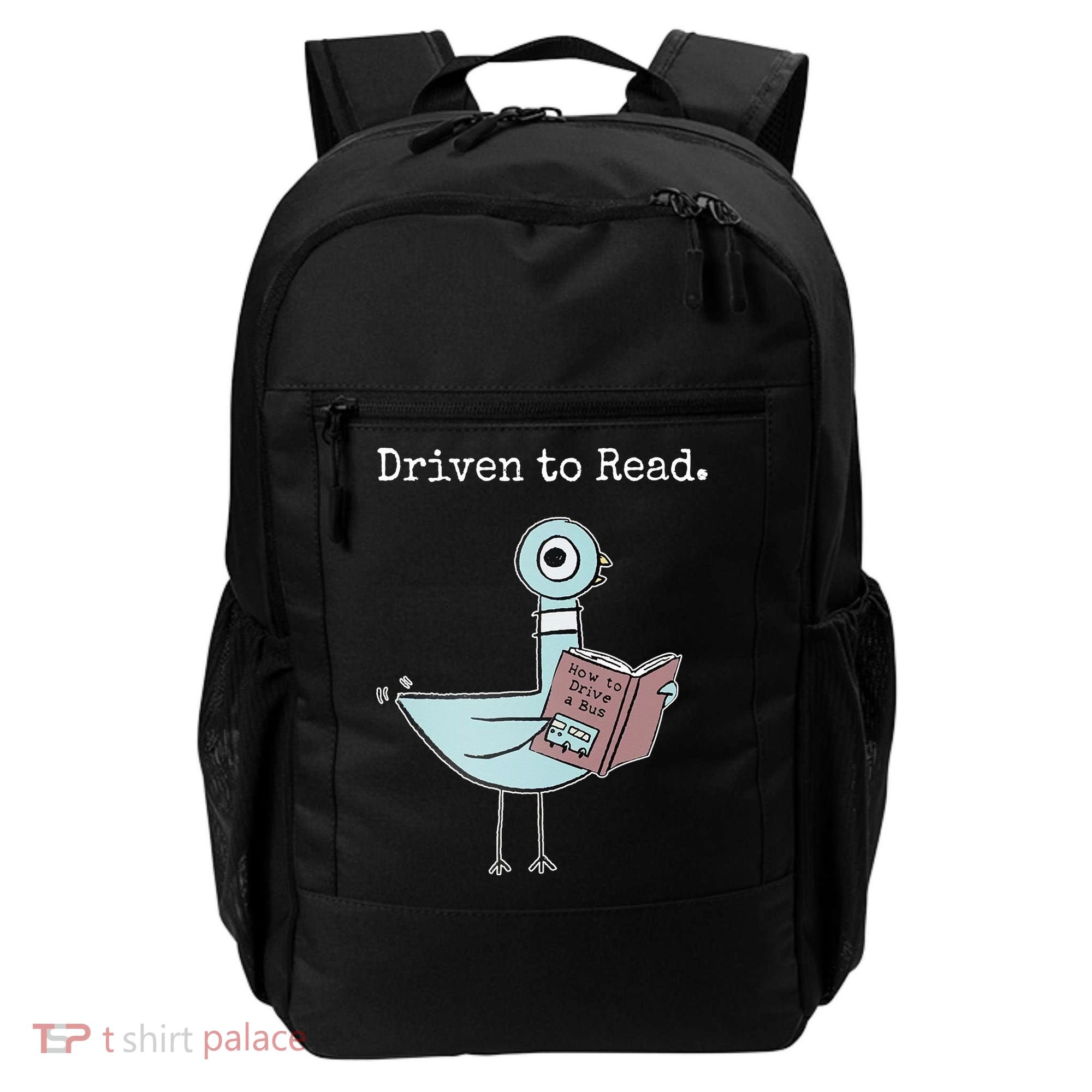 Driven To Read Pigeon Book Backpack