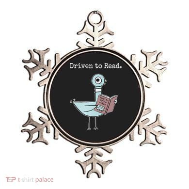 Driven To Read Pigeon Book Ornament
