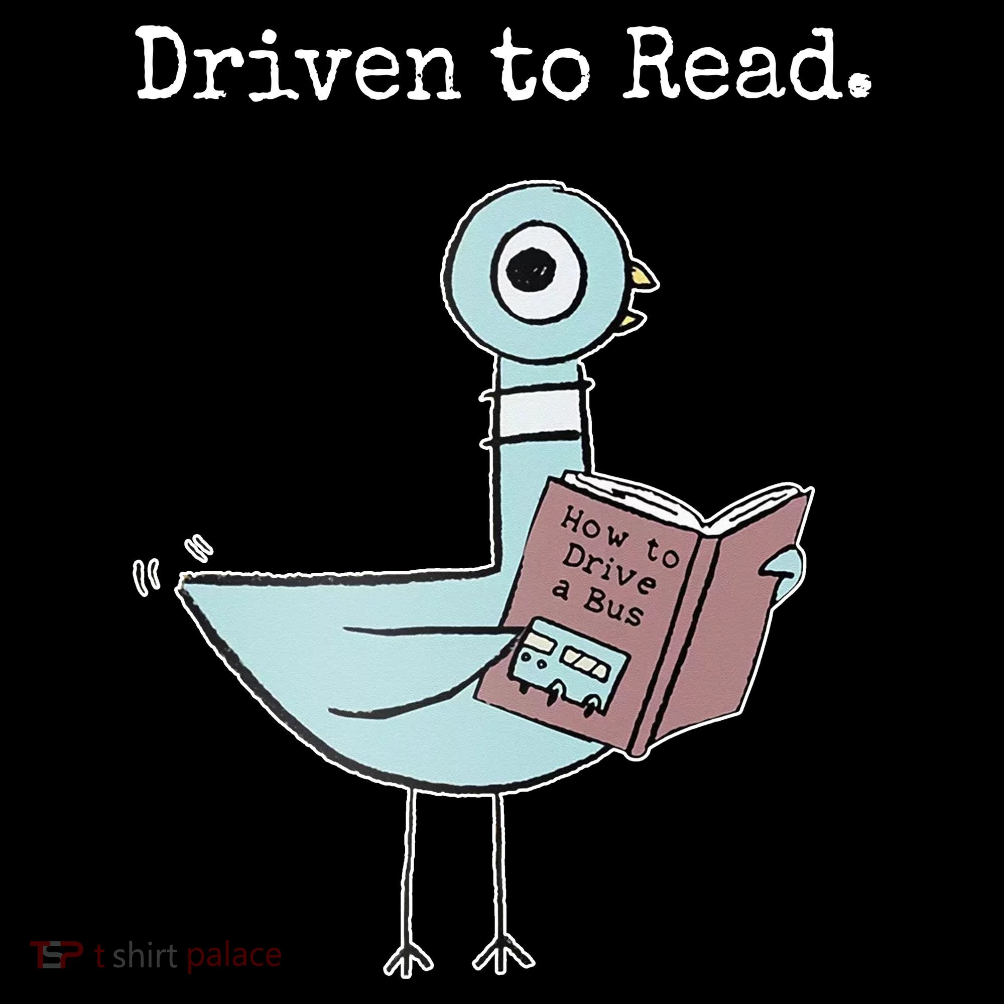 Driven To Read Pigeon Book Tote Bag