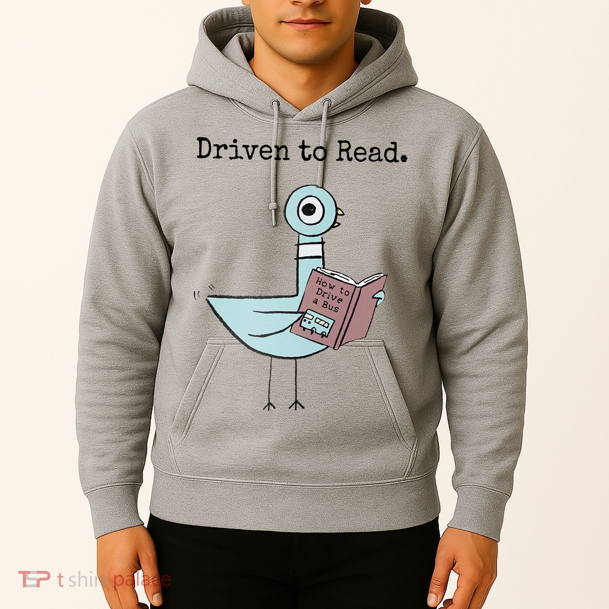 Driven To Read Pigeon Book Hoodie