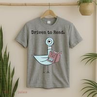 Driven To Read Pigeon Book T-Shirt thumb 2