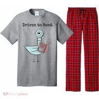 Driven To Read Pigeon Book Pajama Set thumb 0