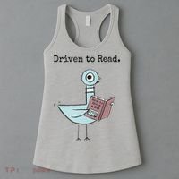 Driven To Read Pigeon Book Women's Tank Top thumb 3
