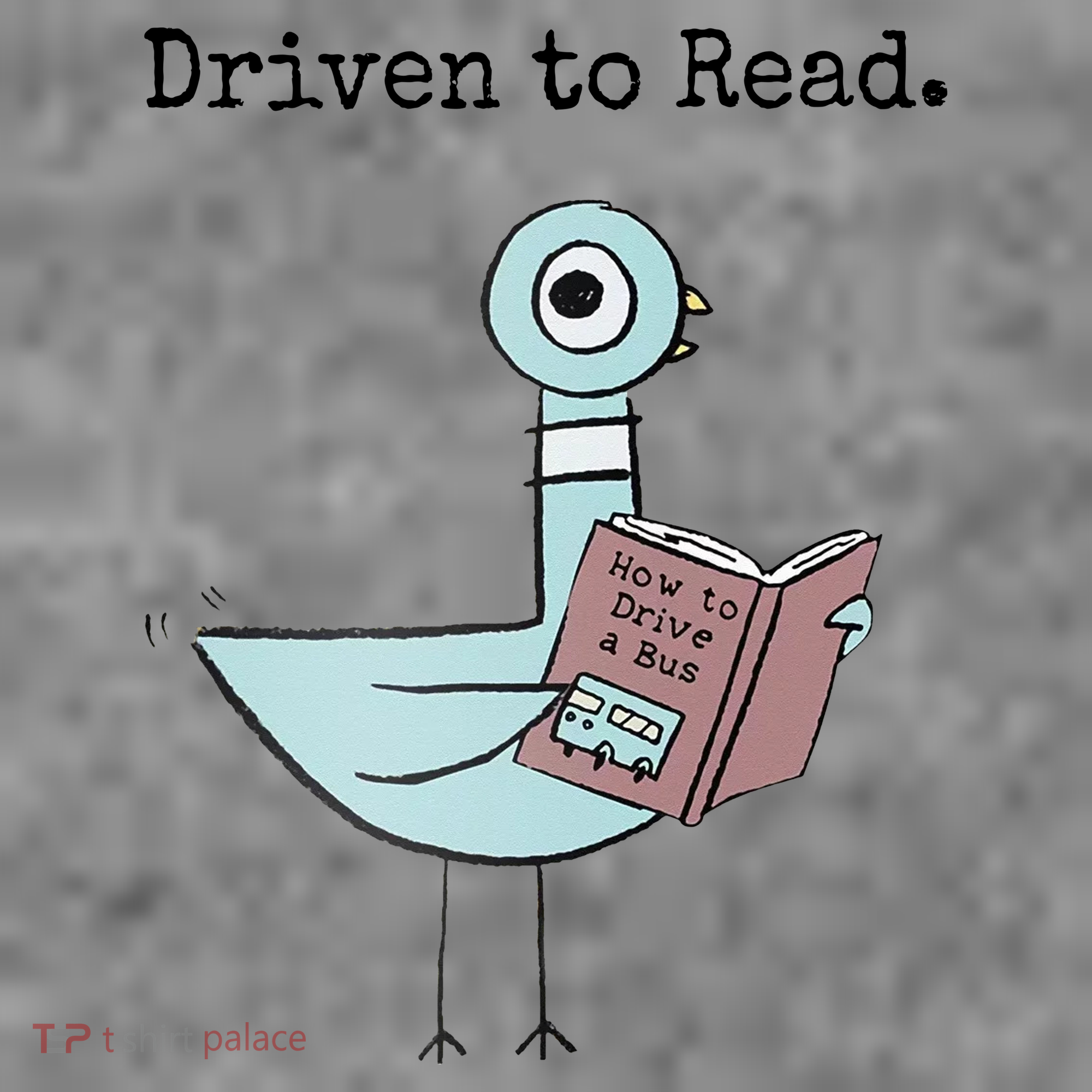 Driven To Read Pigeon Book Tank Top