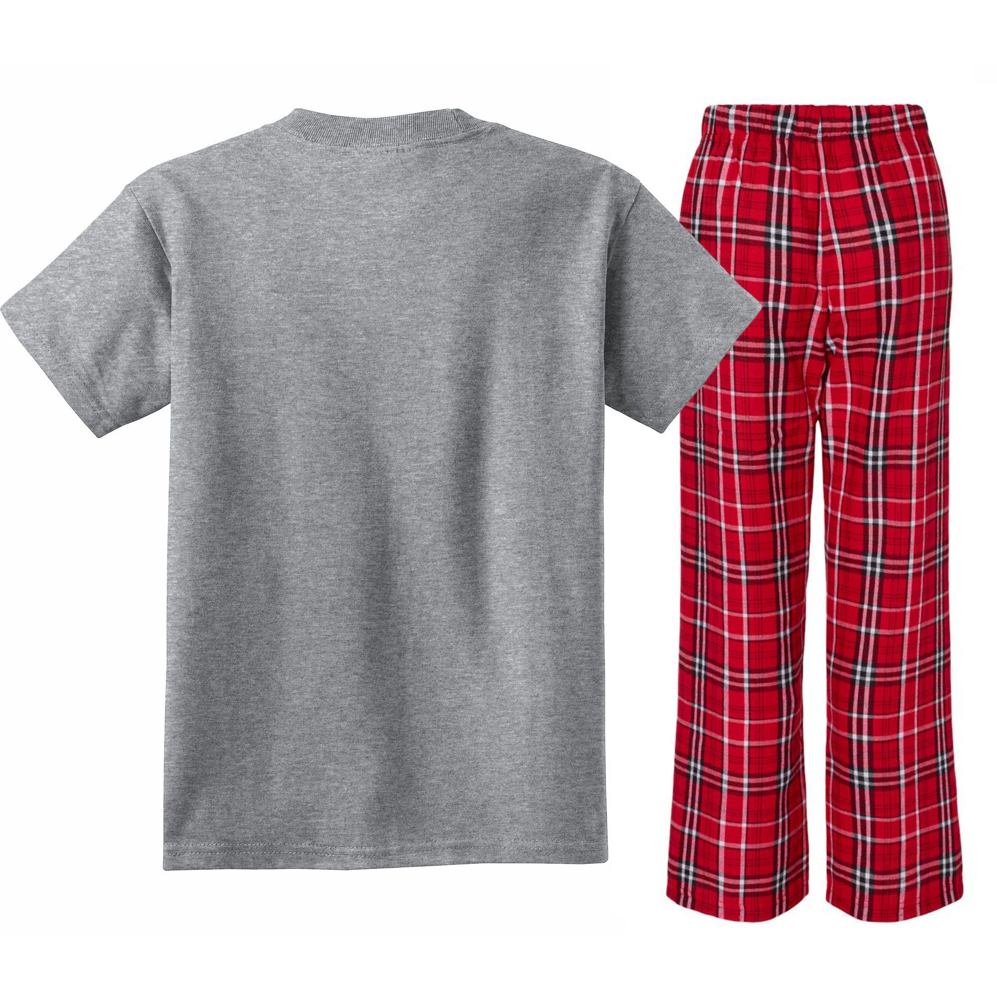 Driven To Read Pigeon Book Kids Plaid Pajama Set
