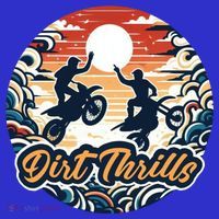 Dirt Thrills Retro Sunset Motocross Women's T-Shirt thumb 6