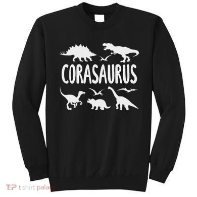 Dinosaur T Rex Cora Corasaurus Dino Name Sweatshirt