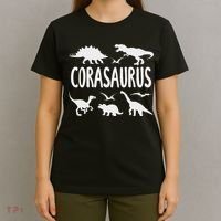 Dinosaur T Rex Cora Corasaurus Dino Name T-Shirt thumb 4