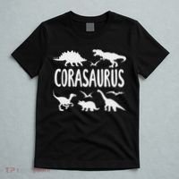 Dinosaur T Rex Cora Corasaurus Dino Name T-Shirt thumb 5