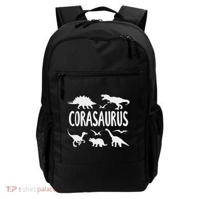 Dinosaur T Rex Cora Corasaurus Dino Name Backpack