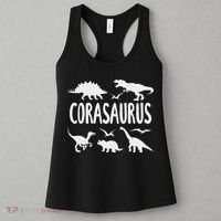 Dinosaur T Rex Cora Corasaurus Dino Name Women's Tank Top thumb 3