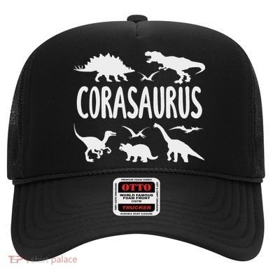 Dinosaur T Rex Cora Corasaurus Dino Name Hat