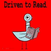 Driven To Read Pigeon Library Book Lover Santa Hat thumb 1