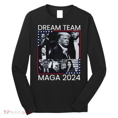 Dream Team Republican Trump Vance 2024 Long Sleeve Shirt