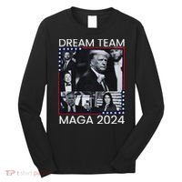 Dream Team Republican Trump Vance 2024 Long Sleeve Shirt thumb 0