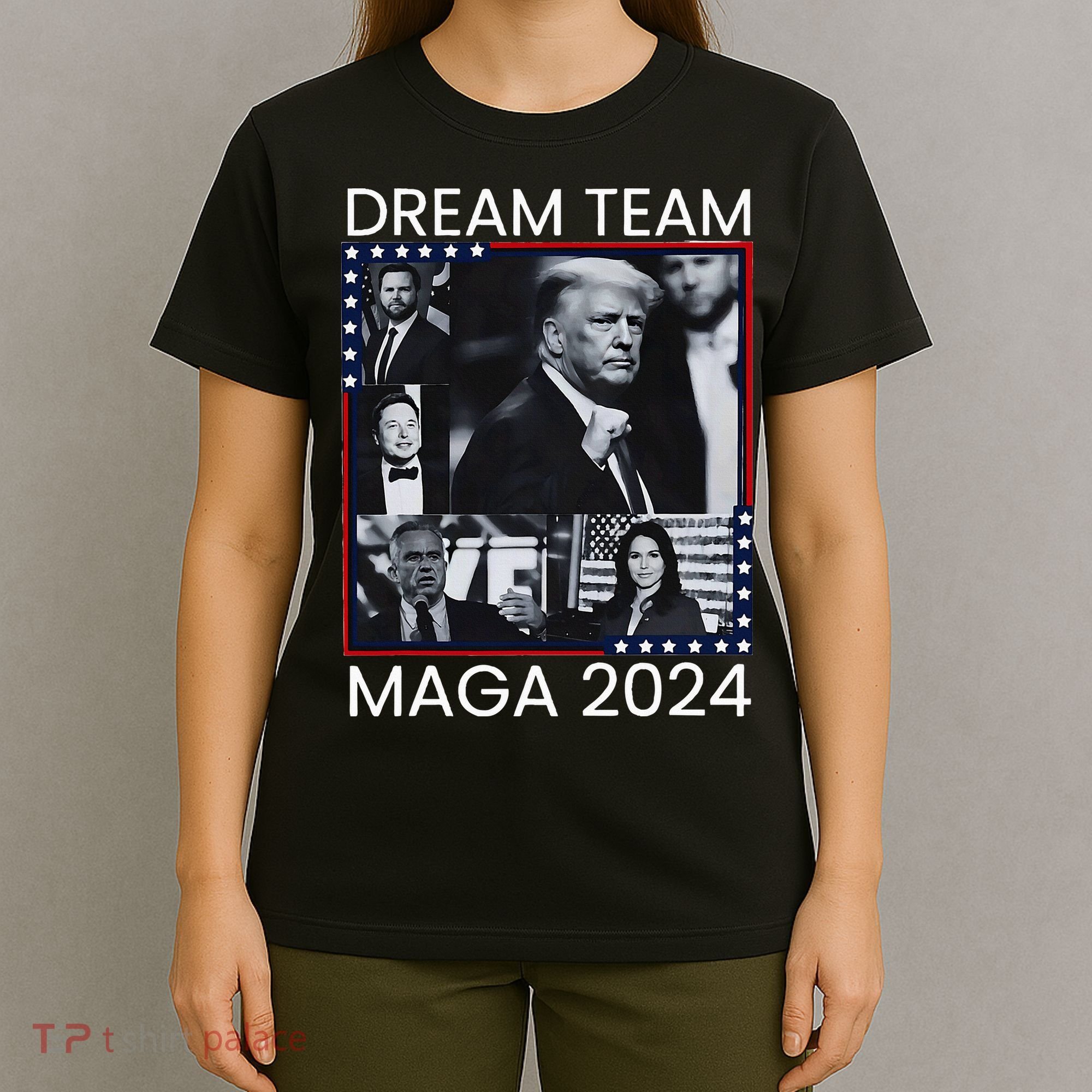 Dream Team Republican Trump Vance 2024 T-Shirt