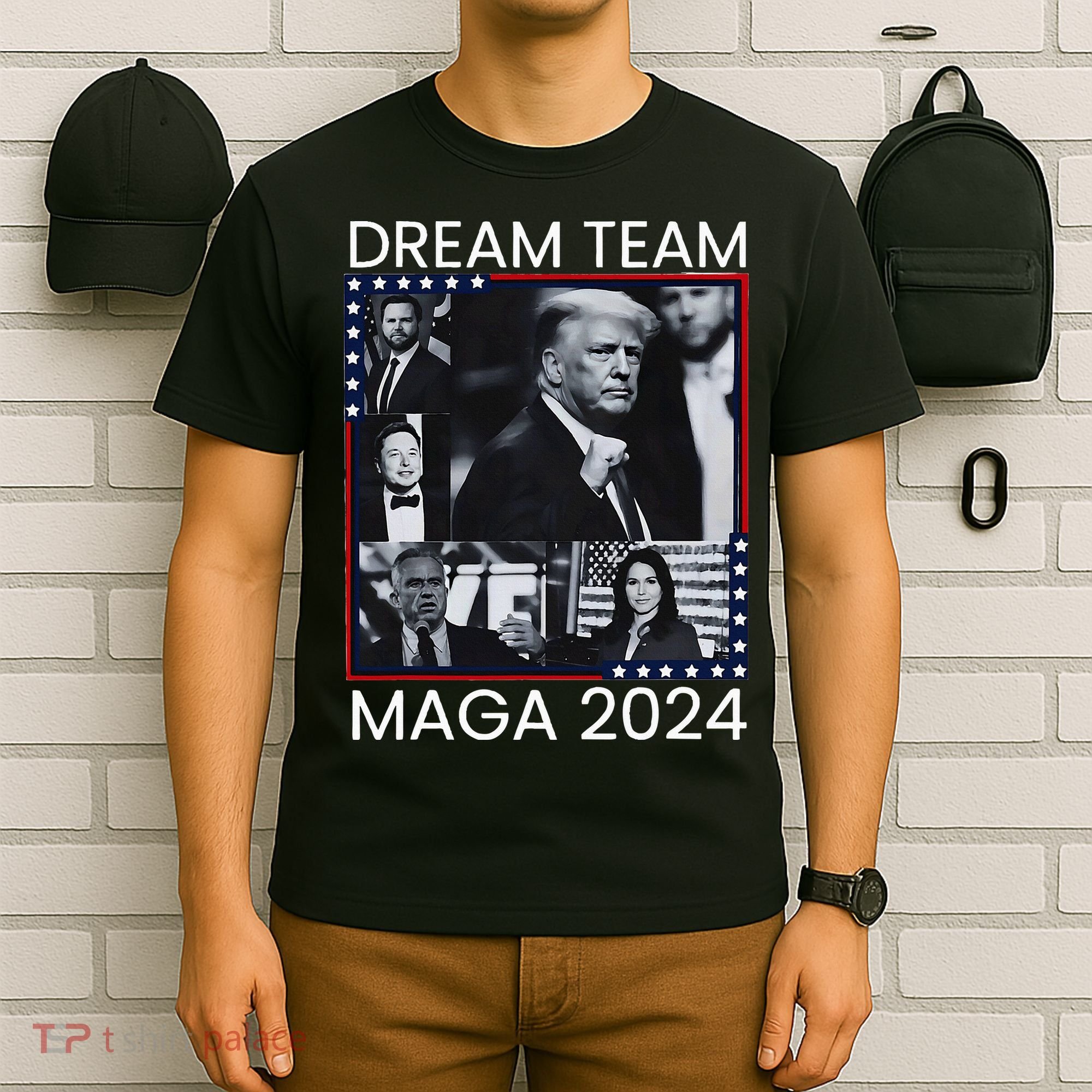 Dream Team Republican Trump Vance 2024 T-Shirt
