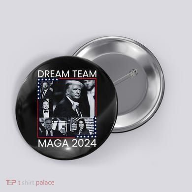 Dream Team Republican Trump Vance 2024 Button
