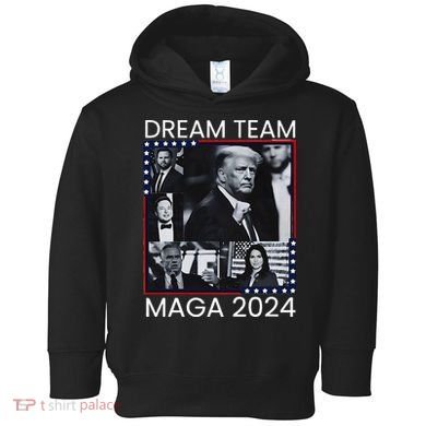 Dream Team Republican Trump Vance 2024 Toddler Hoodie