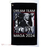 Dream Team Republican Trump Vance 2024 Golf Towel thumb 0