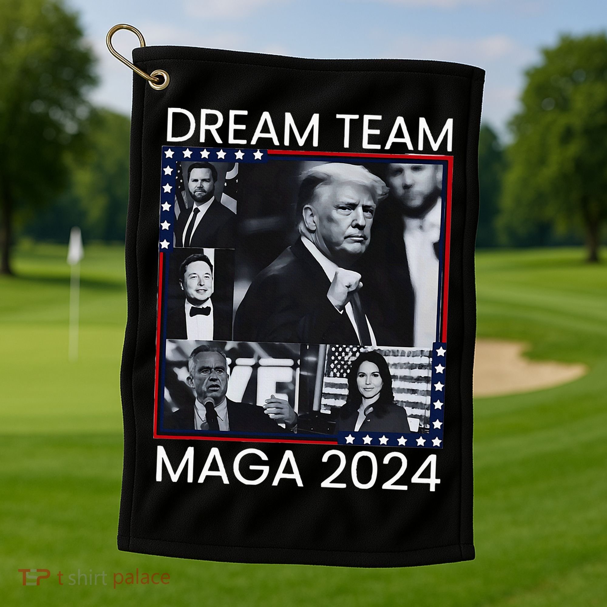 Dream Team Republican Trump Vance 2024 Golf Towel