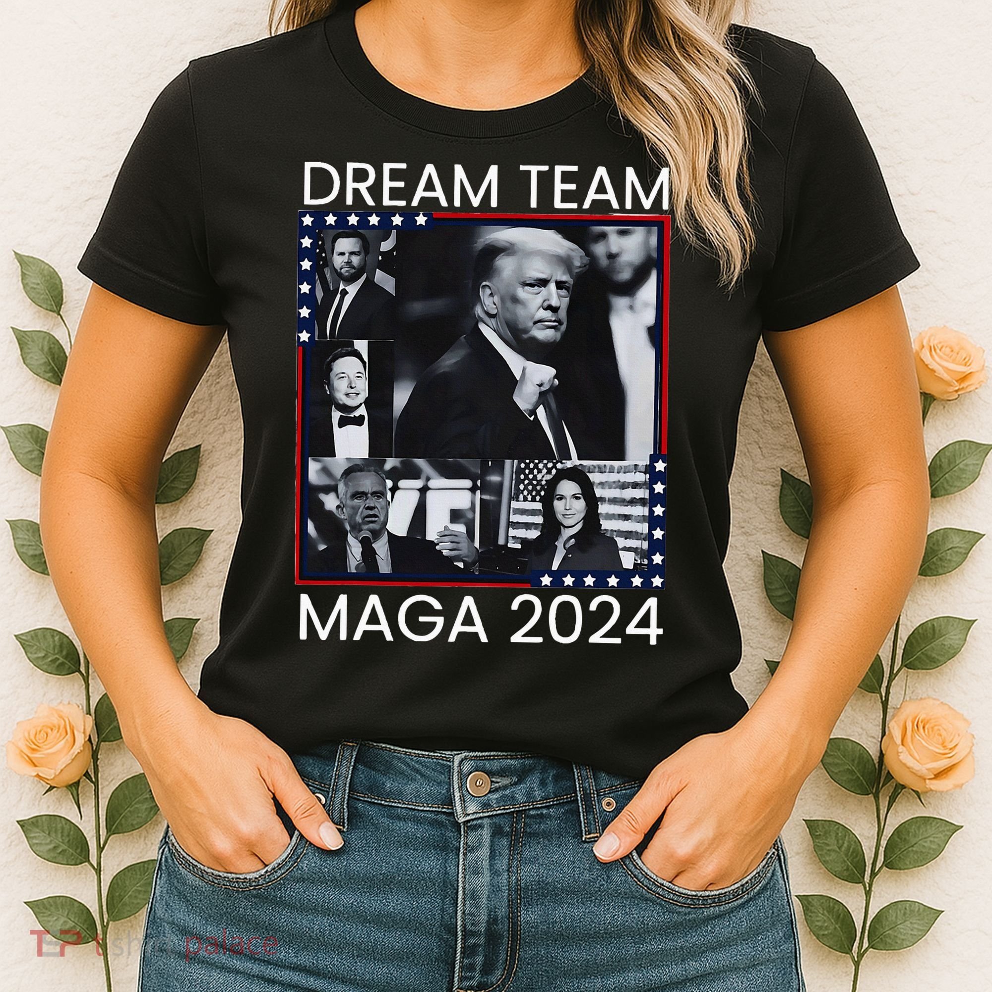 Dream Team Republican Trump Vance 2024 Women's T-Shirt