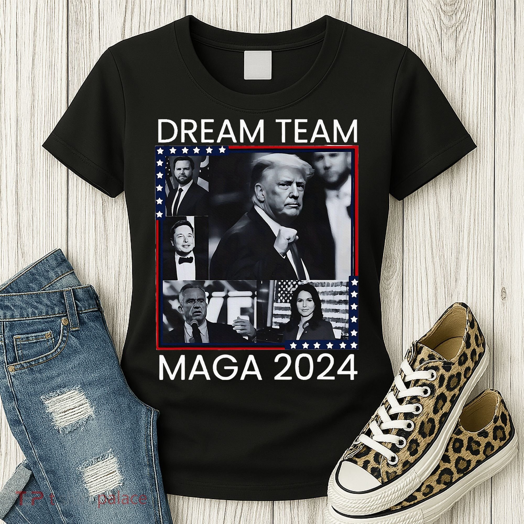 Dream Team Republican Trump Vance 2024 Women's T-Shirt