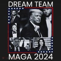 Dream Team Republican Trump Vance 2024 Women's T-Shirt thumb 6