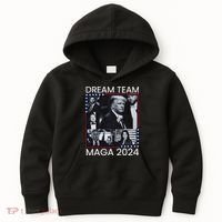 Dream Team Republican Trump Vance 2024 Kids Hoodie thumb 0
