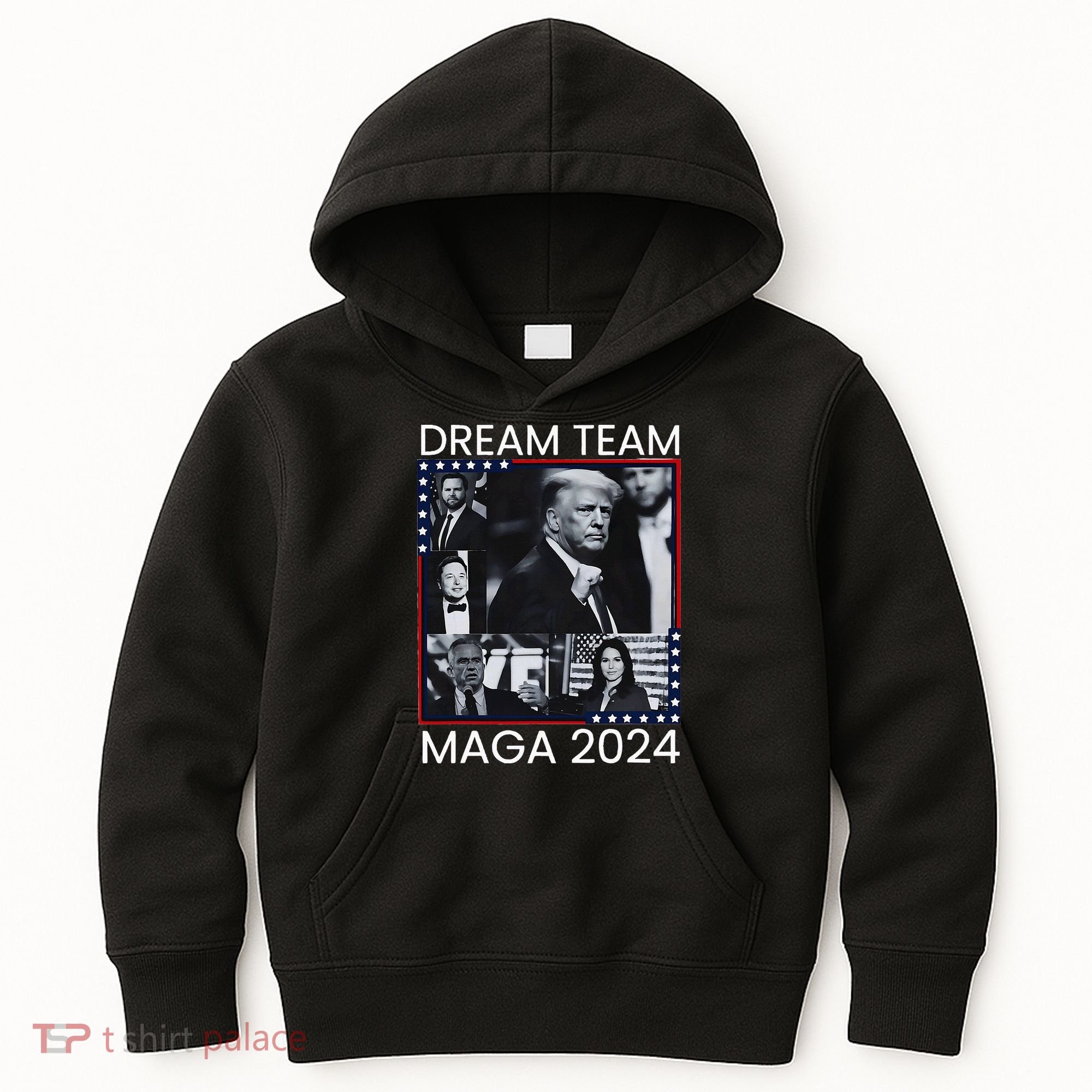 Dream Team Republican Trump Vance 2024 Kids Hoodie