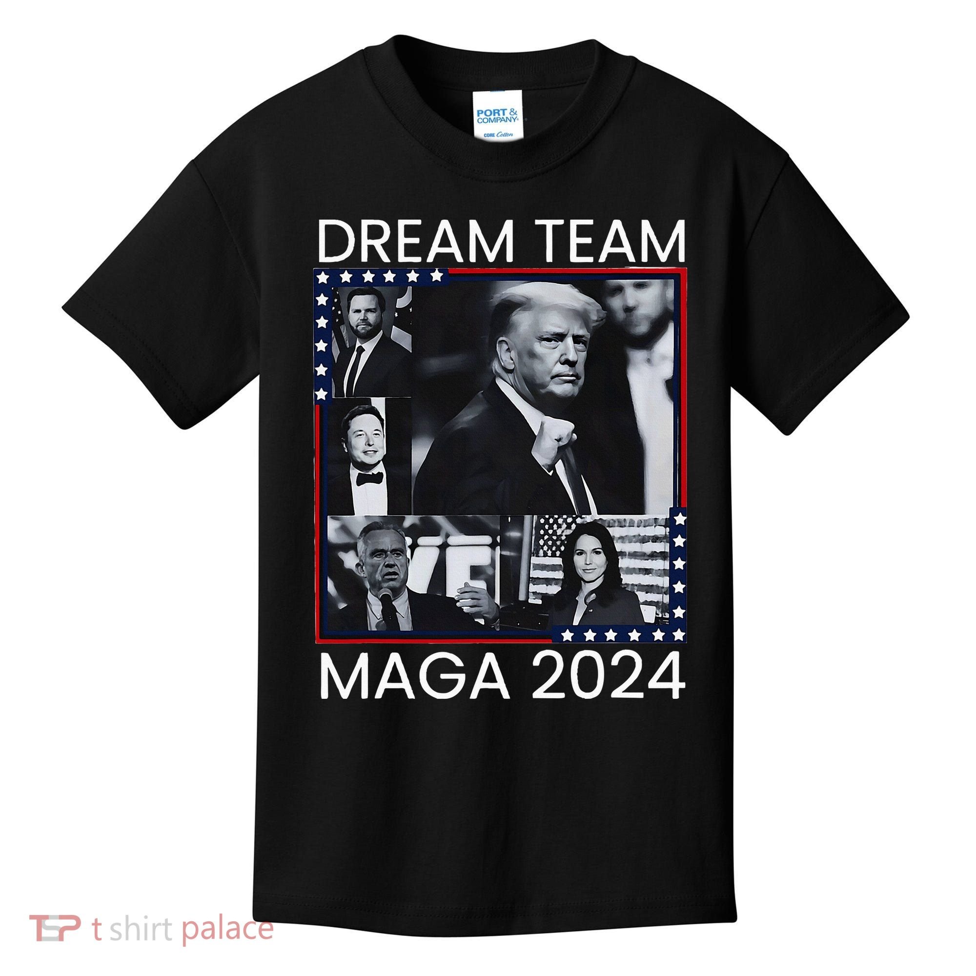 Dream Team Republican Trump Vance 2024 Kids T-Shirt