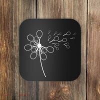 Dandelion Tennis Racket Shirts For Tennis Player Coaster thumb 0