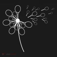 Dandelion Tennis Racket Shirts For Tennis Player Tote Bag thumb 4