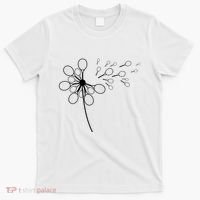 Dandelion Tennis Racket Shirts For Tennis Player T-Shirt thumb 0