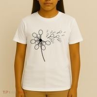 Dandelion Tennis Racket Shirts For Tennis Player T-Shirt thumb 4