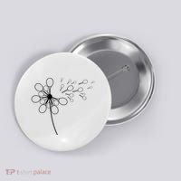 Dandelion Tennis Racket Shirts For Tennis Player Button thumb 0