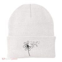 Dandelion Tennis Racket Shirts For Tennis Player Beanie thumb 0