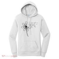 Dandelion Tennis Racket Shirts For Tennis Player Women's Hoodie thumb 0