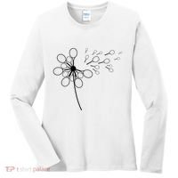 Dandelion Tennis Racket Shirts For Tennis Player Women's Long Sleeve Shirt thumb 0