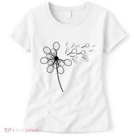Dandelion Tennis Racket Shirts For Tennis Player Women's T-Shirt thumb 0