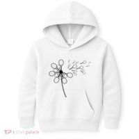 Dandelion Tennis Racket Shirts For Tennis Player Kids Hoodie thumb 0