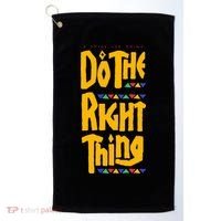 DO THE RIGHT THING Golf Towel thumb 0
