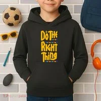 DO THE RIGHT THING Kids Hoodie thumb 2