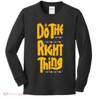 DO THE RIGHT THING Kids Long Sleeve Shirt thumb 0