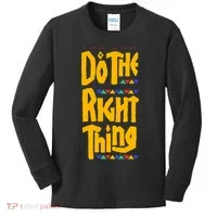 DO THE RIGHT THING Kids Long Sleeve Shirt thumb 0
