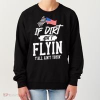 Dirt Track Racing Sprint Car Racing Women's Sweatshirt thumb 0