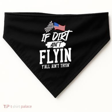 Dirt Track Racing Sprint Car Racing USA-Made Doggie Bandana