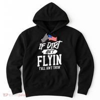 Dirt Track Racing Sprint Car Racing Hoodie thumb 0