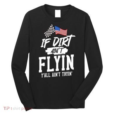 Dirt Track Racing Sprint Car Racing Long Sleeve Shirt