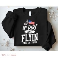 Dirt Track Racing Sprint Car Racing Sweatshirt thumb 2